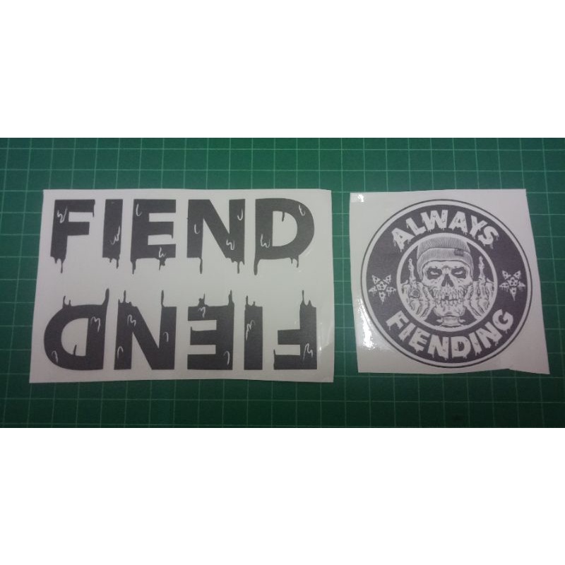 BMX Fiend Decal Transparent Sticker | Shopee Malaysia