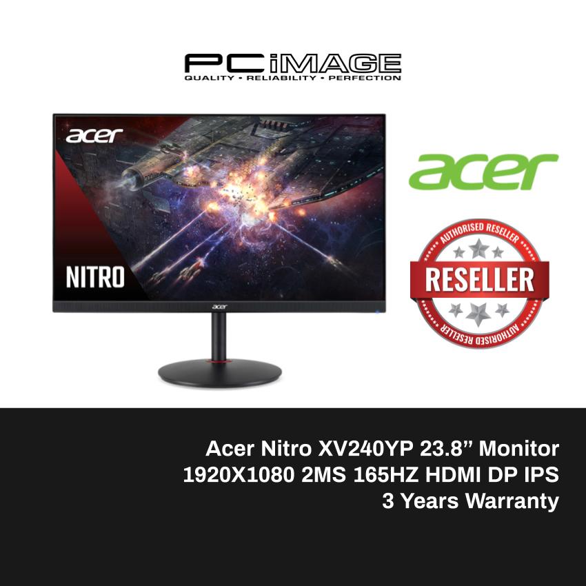 Acer Nitro Xv240yp Xv240y 24 Ips 165hz Input Full Hd Dp Audio Output Gaming Monitor 2504