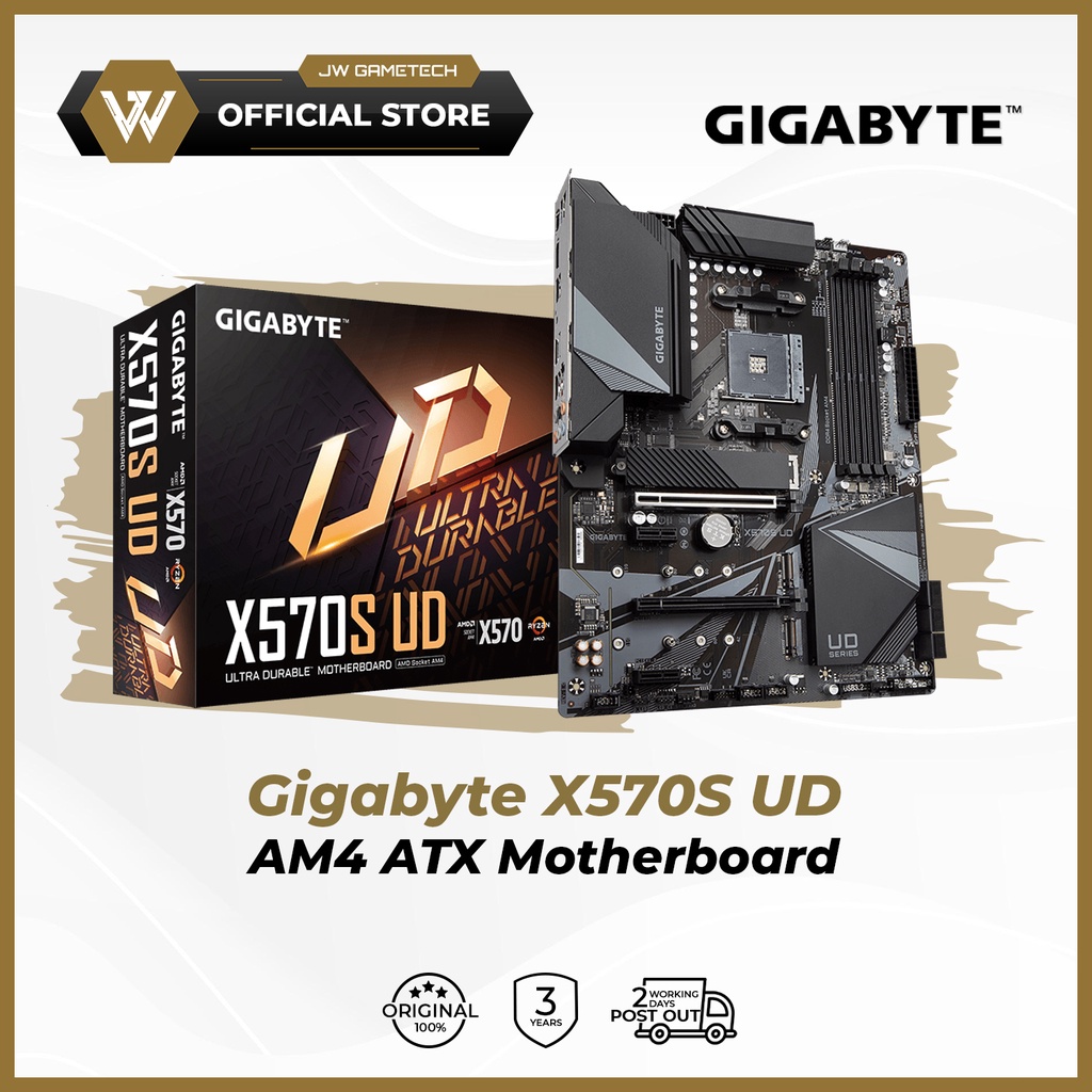 Gigabyte X570S UD AM4 ATX Motherboard Shopee Malaysia