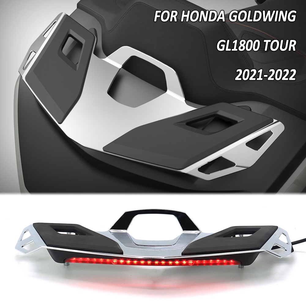 2022 2021 Motorcycle Rear Trunk Luggage Rack LED Light For Honda ...