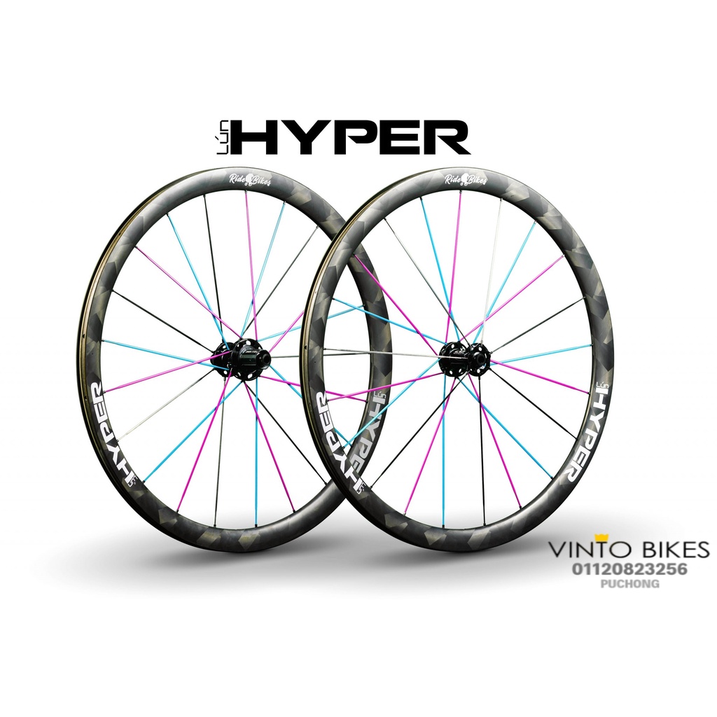 Lún HYPER 2020 Wheelset 38mm/50mm/65mm (Disc/Rim Brake) | Shopee Malaysia