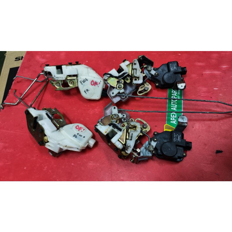 4pc complete DOOR center lock mitsubishi evo4 evo5 evo6 used JDM japan ...