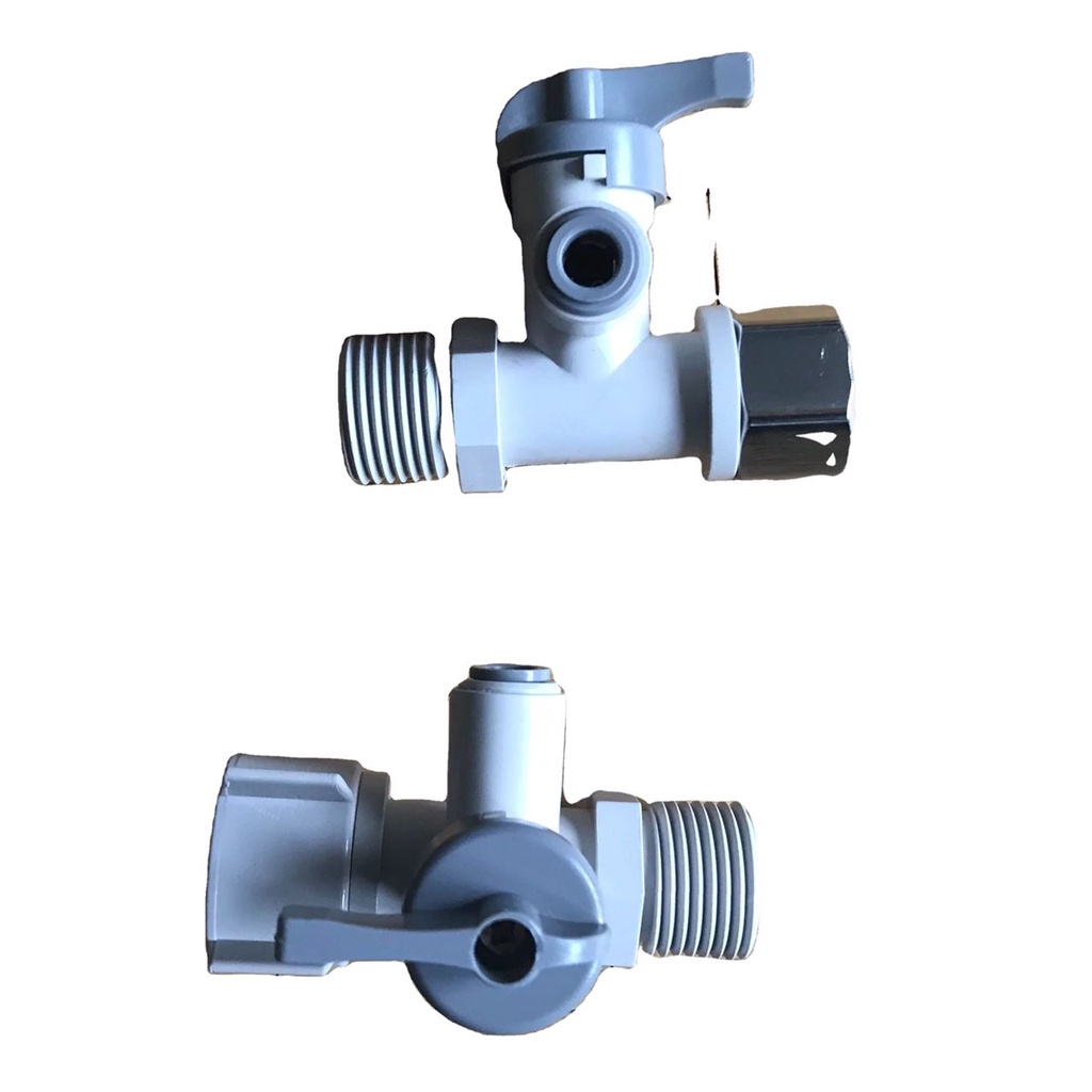 Water filter Fitting Plastic ball valve 3 way water filter connectors