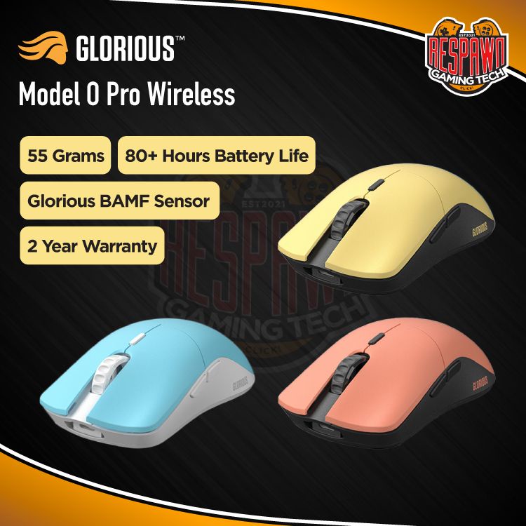 Glorious Model O Pro Wireless Gaming Mouse (Red Fox), 55 OFF