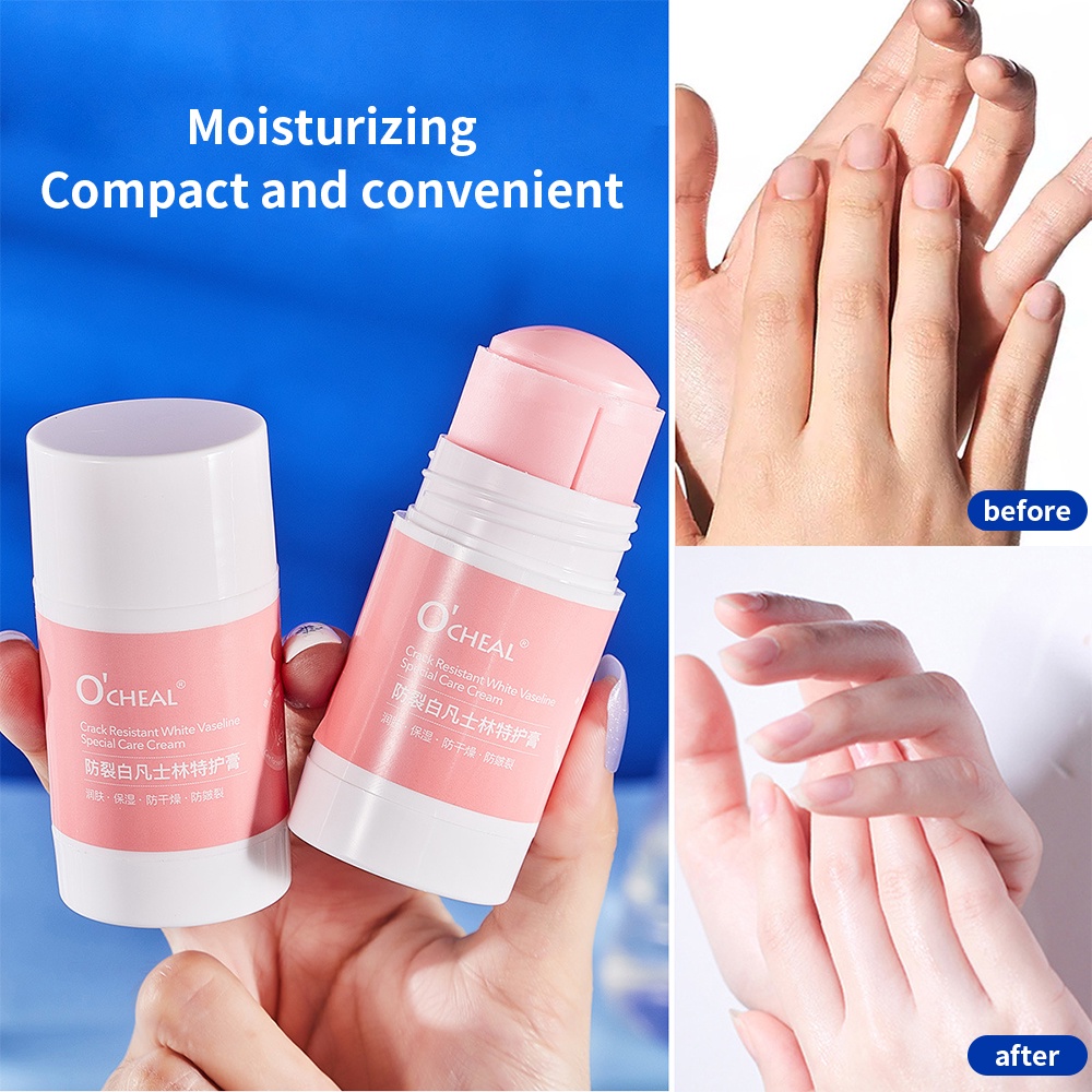 Portable White Vaseline Hand Foot Cream Antichapping Oilment Skin