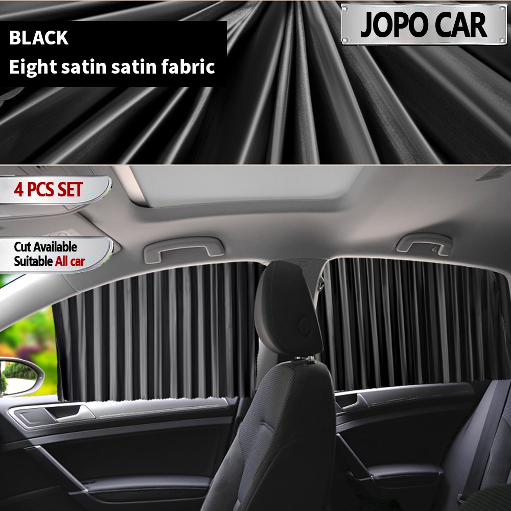 1/2/4PCS Magnetic Car Sun Shade UV Protection Car Curtain Car