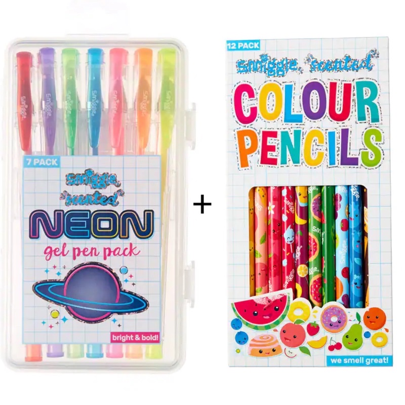 Smiggle Inkball/Gel/Marker Pen Pack Shopee Malaysia