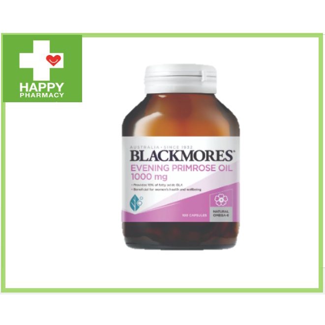 Blackmores Evening Primrose Oil 1000mg (100 capsules) Shopee Malaysia