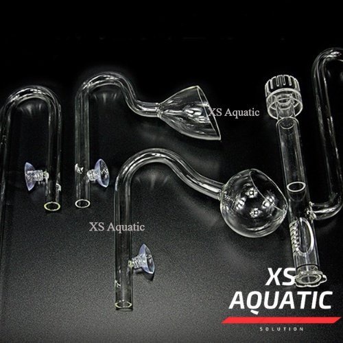 Aquarium Glass Inflow Outflow 12mm 16mm Glass Skimmer Mini Skimmer Out