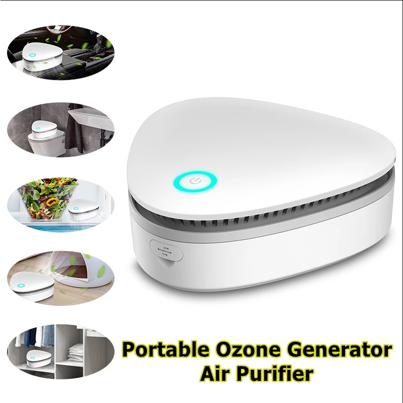 Ozone Sterilizer Generator Car Air Purifier Disinfect O3 Deaerator ...