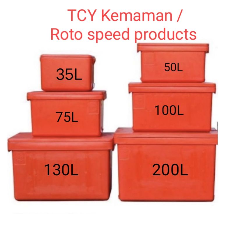 Roto speed products 35L / 50L / ISULATED COOLER BOX / ICE BOX