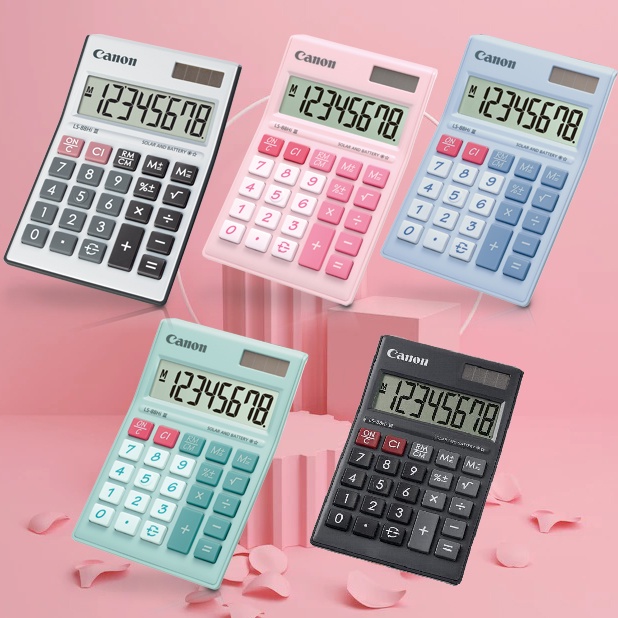 LS-88HI III Canon Popular mini calculator desktop model with extra ...