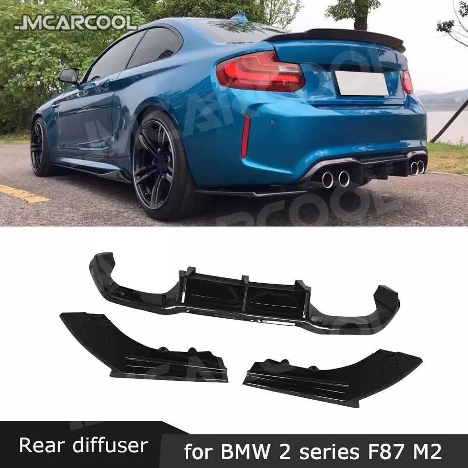 Car Rear Bumper Lip Diffuser Spoiler Splitter for BMW 2 Series F87 M2 ...