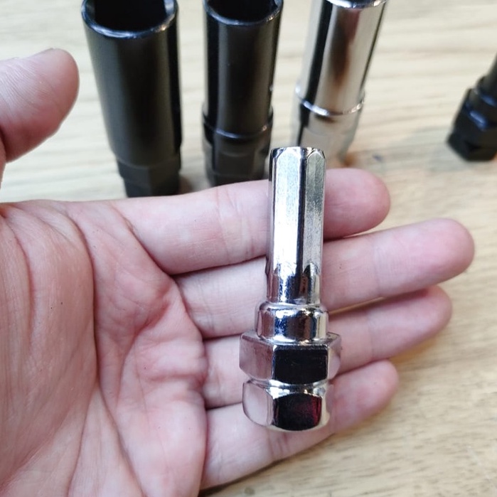 ALLEN KEY SPORT RIM NUT OPENER (CHROME) Wheel Nut Steel Opener SPECIAL