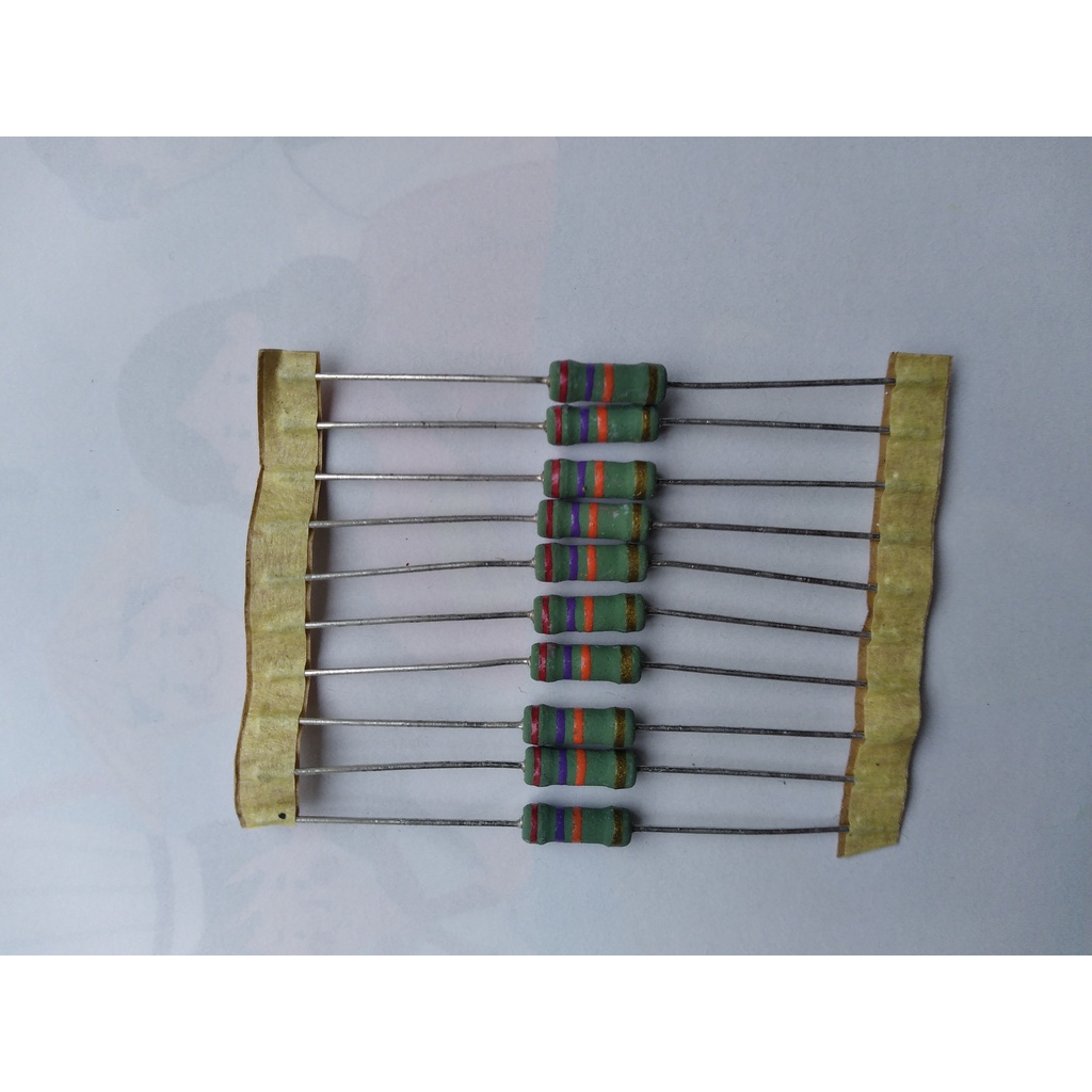 Resistor 1W/5% copper pin (Combo of 50 pieces) | Shopee Malaysia