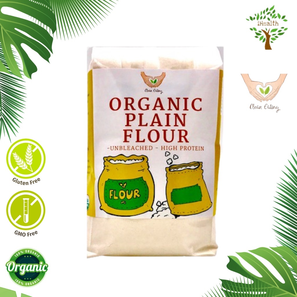 Clean Eating Organic Unbleached High Protein Bread Flour / Tepung Roti ...