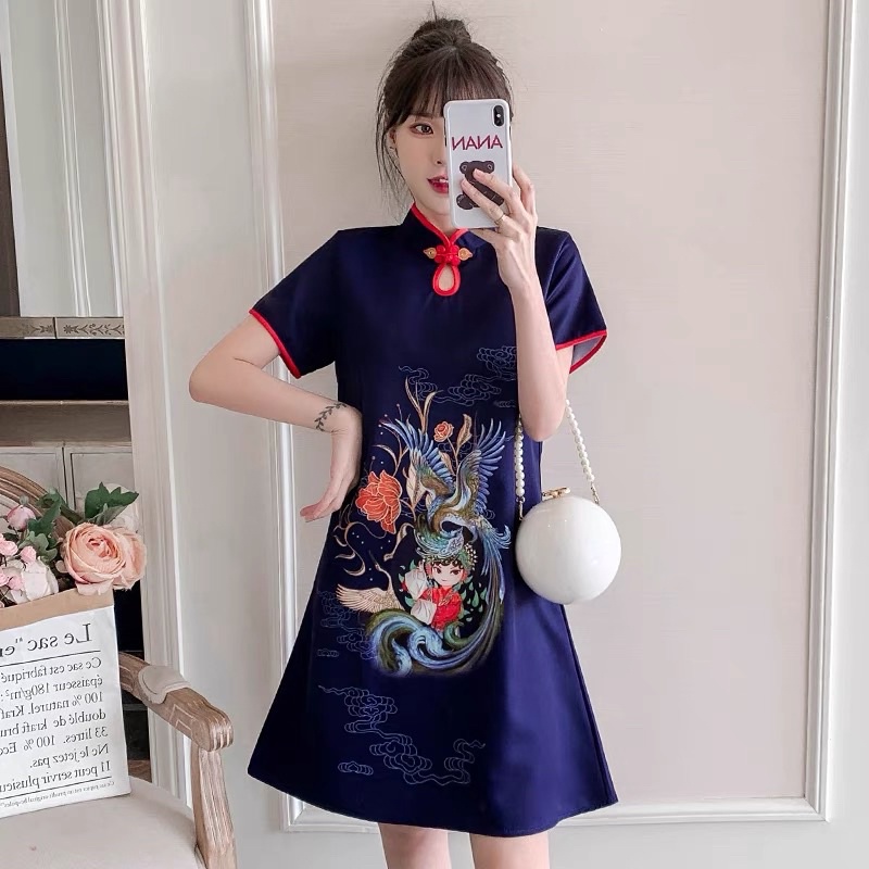 Pregnant cheongsam best sale