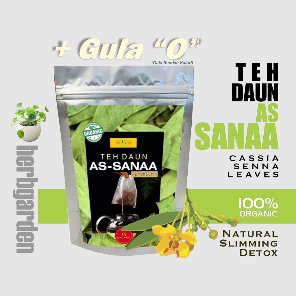 HG - TEH DAUN AS SANAA + GULA 
