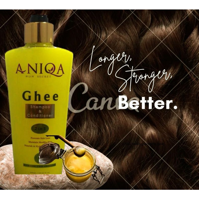 Aniqa Ghee Shampoo with Conditioner | Shopee Malaysia