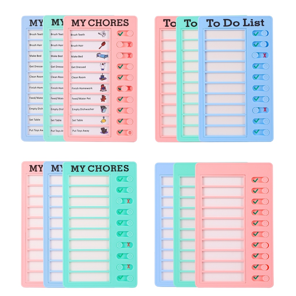 Multi-purpose wall hanging checklist memo boards adjustable my tasks ...