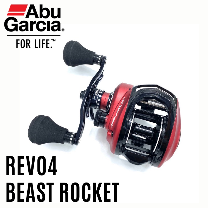 Abu Garcia Revo4 Beast Rocket (Ratio 9.2:1) - BC Reel Made in Korea