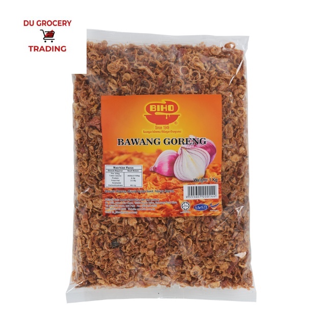 Bawang Goreng Cap Biho 1kg (Fried Shallot / Fried Onion) | Shopee Malaysia