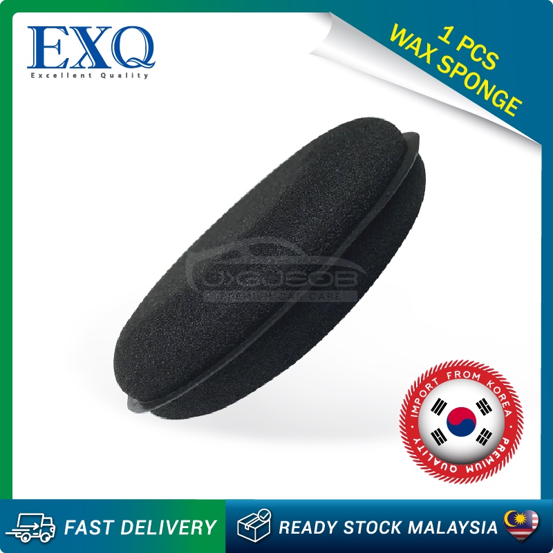 EXQ Soft Foam Wax Applicator Pad Auto Detailing Foam Sponge | Shopee ...