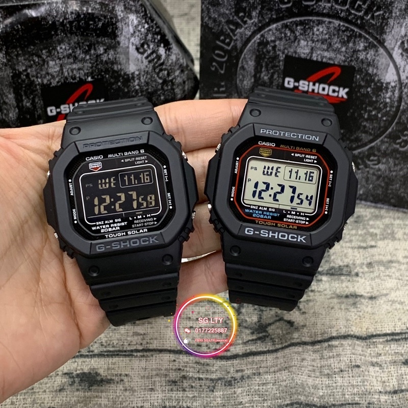 READY STOCK 100 ORIGINAL CASIO G SHOCK GW M5610U series T.SOLAR PETAK EUROPE SET Shopee Malaysia