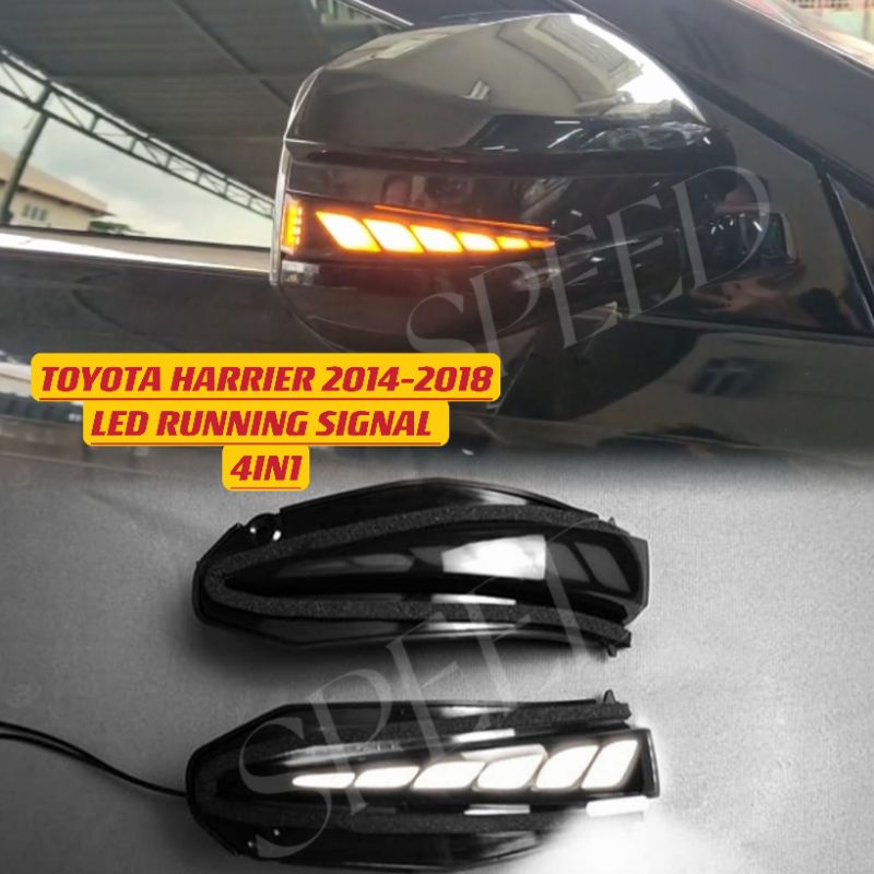 TOYOTA HARRIER 2014-2018/VOXY NOAH LED RUNNING SIDE MIRROR SIGNAL LIGHT ...