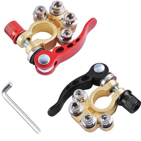 MKR (1Pair) Battery Terminal Clamp Cover Connector Kepala Bateri Kereta