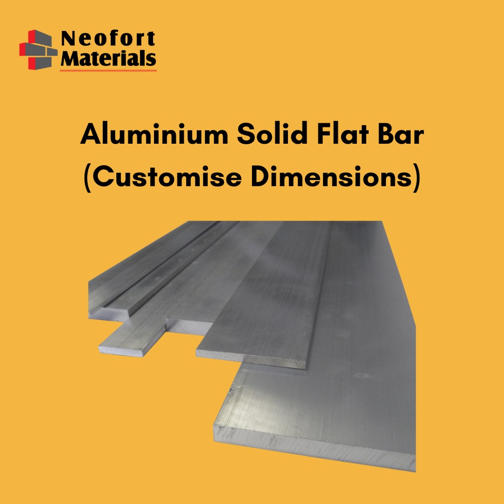 READY STOCK Aluminium Flat Bar (CUSTOMISE DIMENSION) Shopee Malaysia