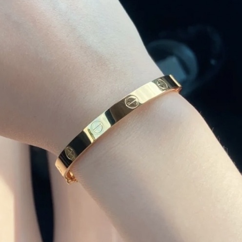 Cartier bangle 916 gold Shopee Malaysia