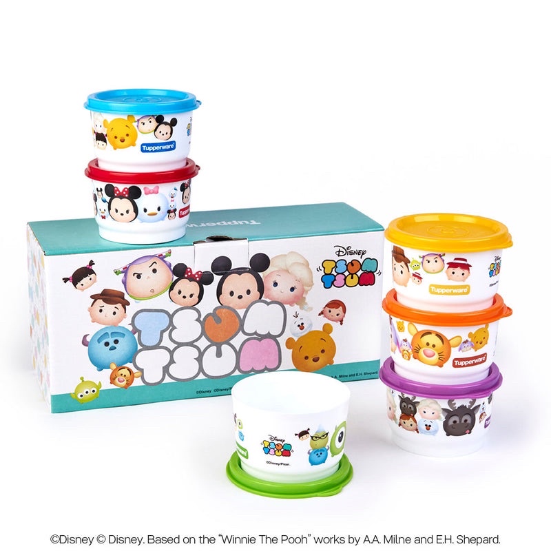 Tupperware Disney Tsum Tsum Gift Set - 1 set | Shopee Malaysia