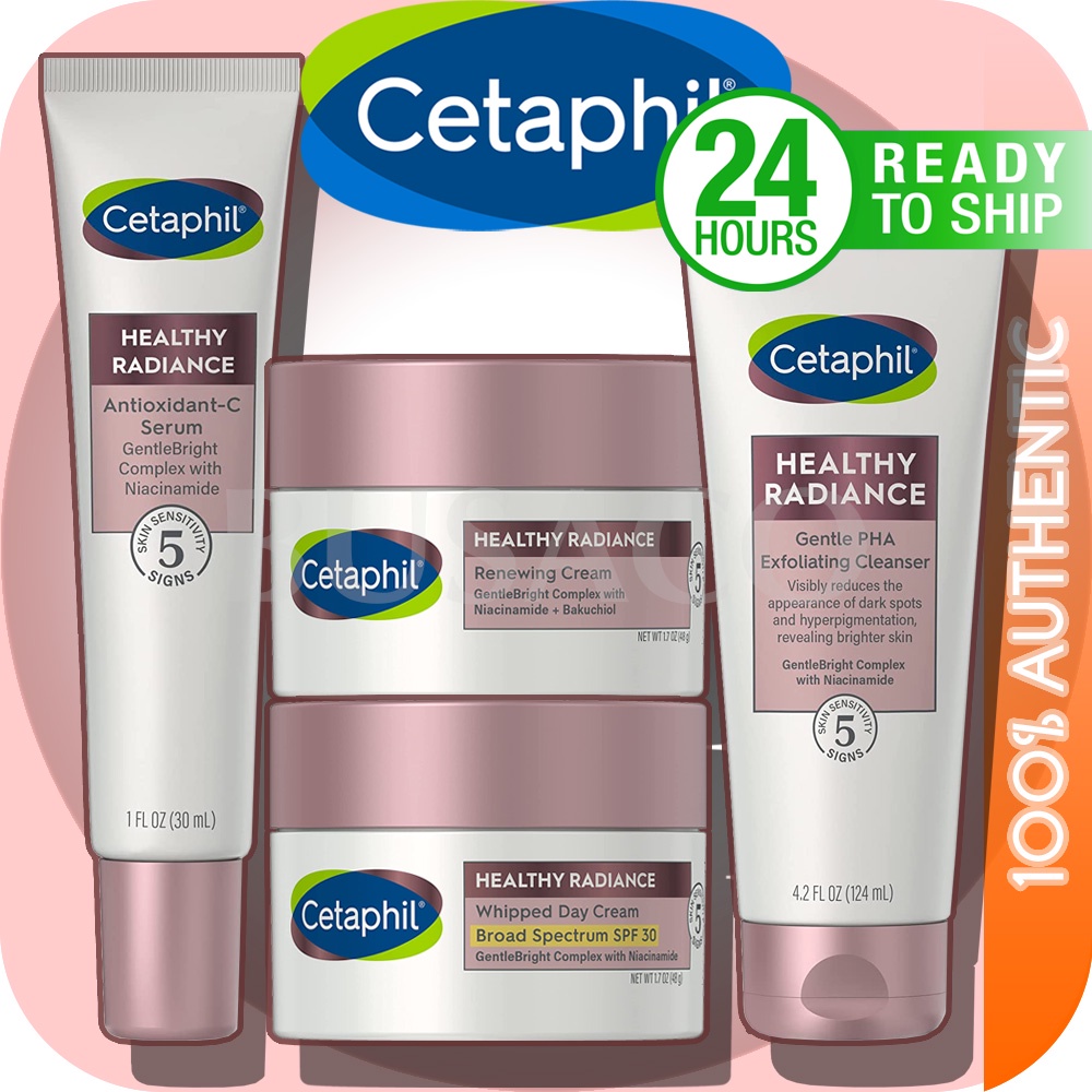 Cetaphil Healthy Radiance AntioxidantC Serum Whipped Day Cream SPF