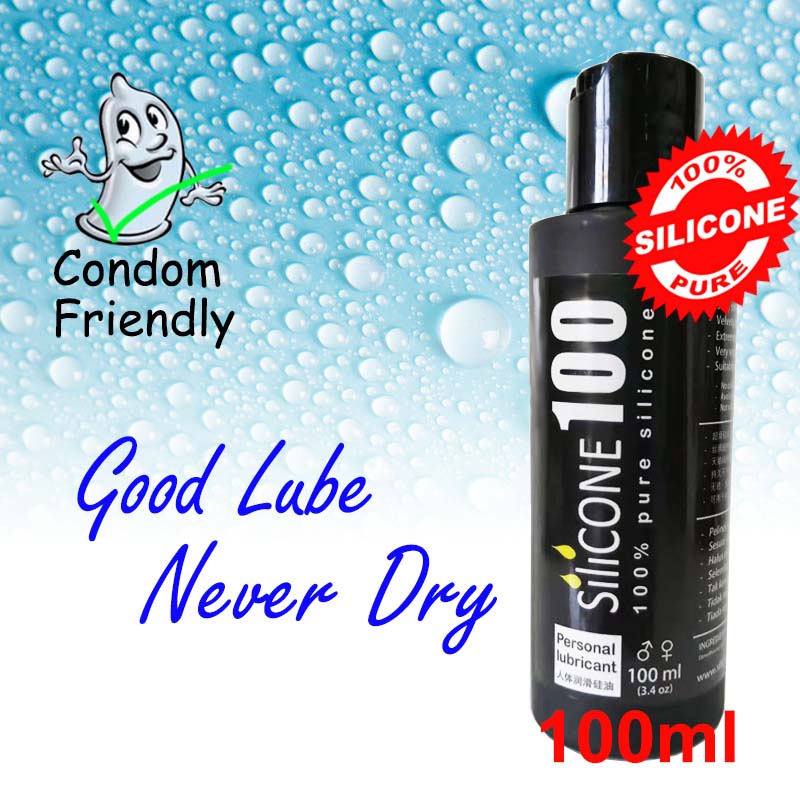 Silicone100 100ml Personal Lubricant Lube gel Jelly Sex Oil Durex KY ...