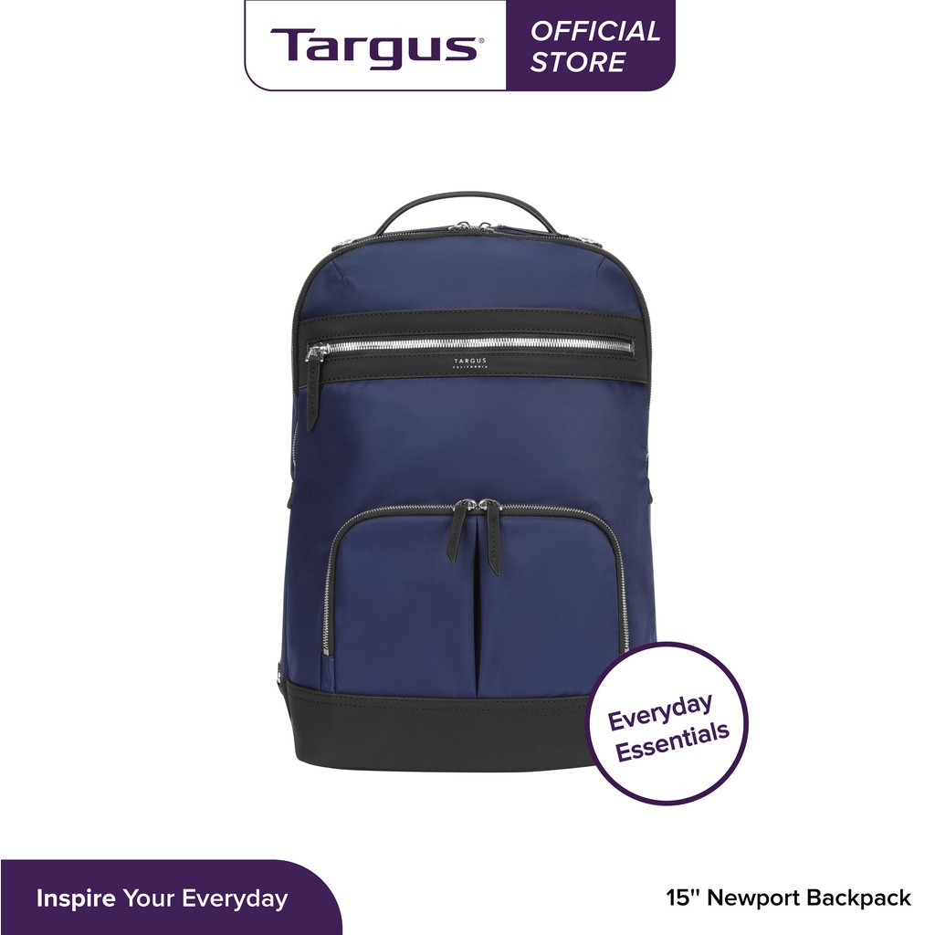 TBB59902 TARGUS 15 INCH NEWPORT BACKPACK NAVY Shopee Malaysia