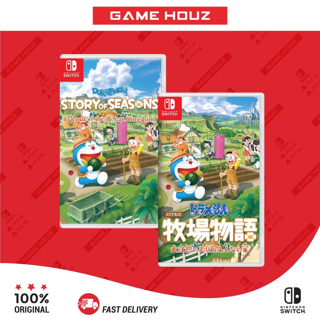(Nintendo Switch) Doraemon: Story of Seasons - Friends of the Great ...