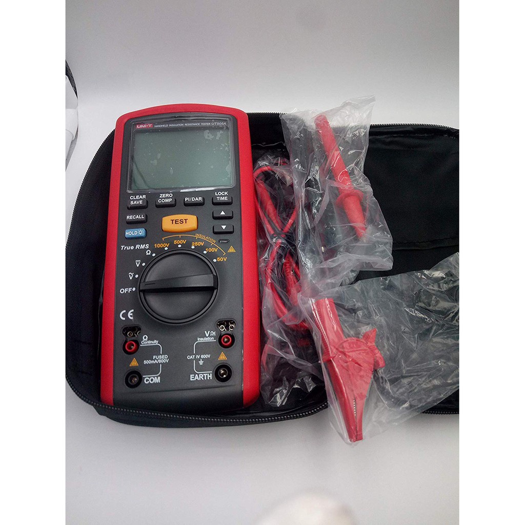 UT505A Handheld Digital Insulation Resistance Tester 6000-count True ...