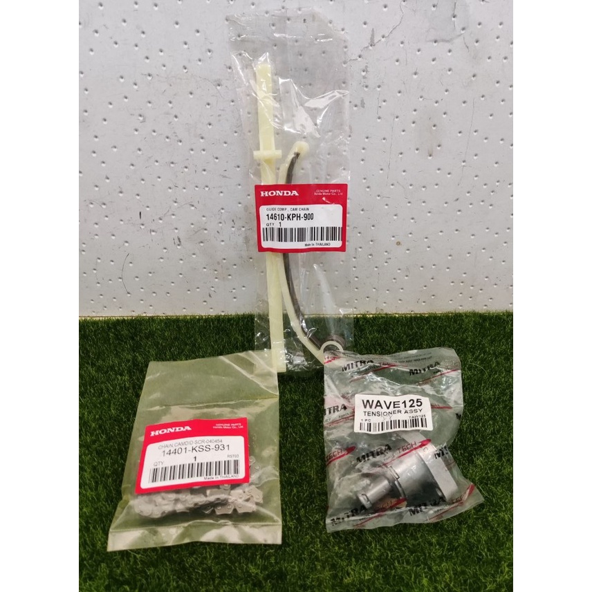 HONDA WAVE 125, WAVE 125X, WAVE 125 S, W125 TIMING CHAIN + TENSIONER