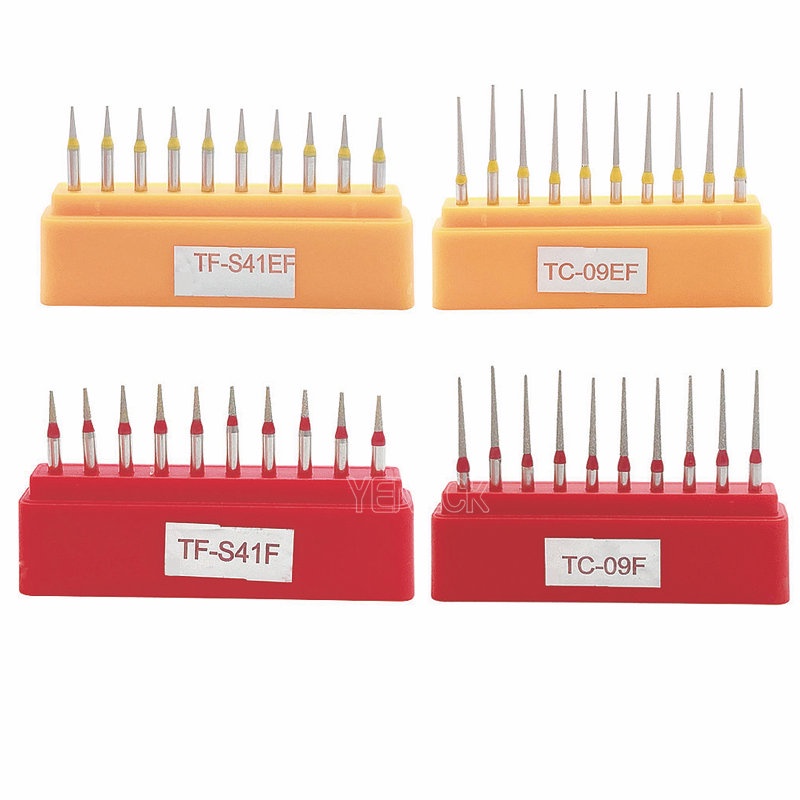 AZDENT 5-Pack Dental Orthodontic Interproximal Enamel Diamond Burs – High Speed FG