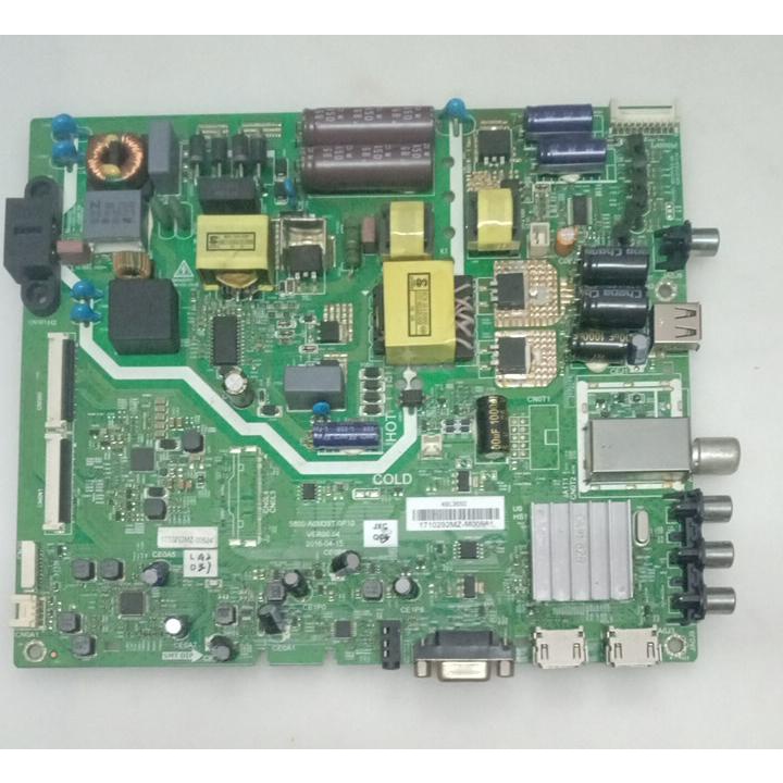 (B017) Toshiba 49L3650VM Mainboard, Button, IR Receiver. Used TV Spare