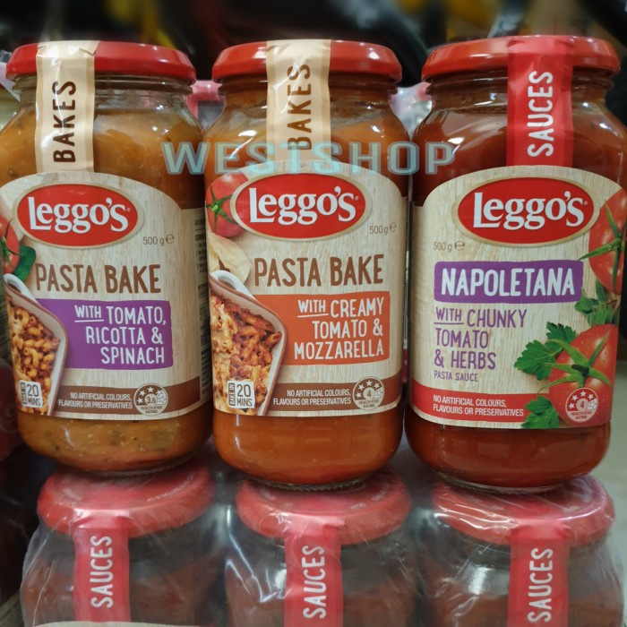 Leggos Pasta Sauce Leggo'S Carbonara Alfredo Bolognese, Bacon, Garlic Shopee Malaysia