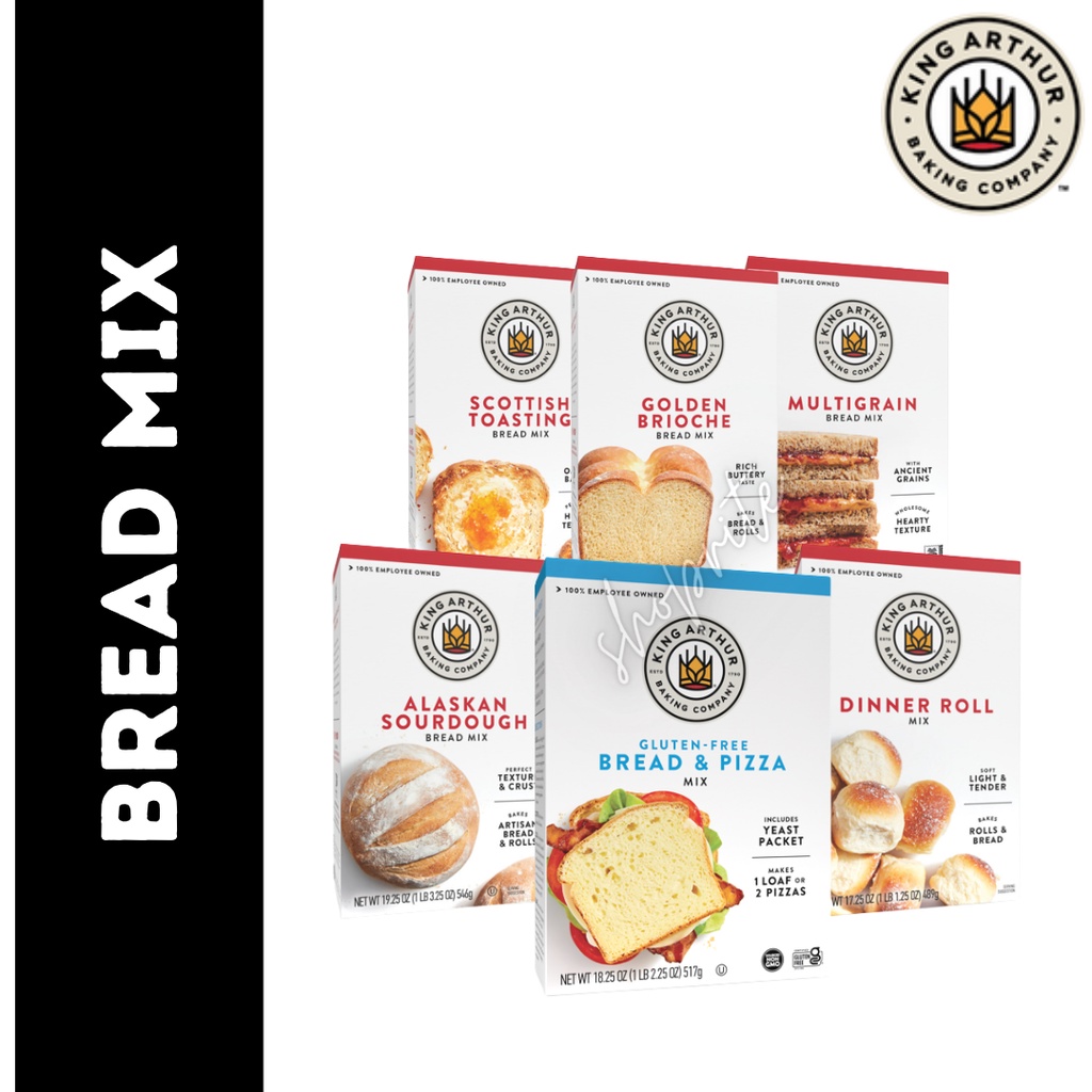 King Arthur Gluten Free Bread & Pizza / Cornbread / Multigrain Bread