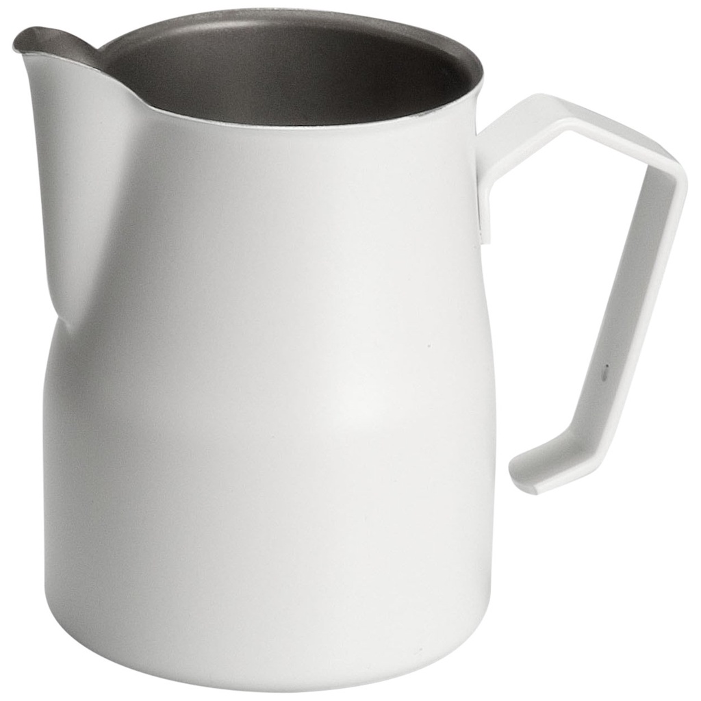 Stainless Steel Milk Pitcher Motta Europa Milk Jug With Colors / Black