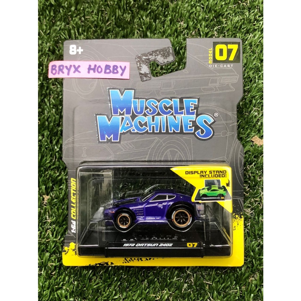 Muscle Machines 1971 Datsun 240Z 15547PU Liquid Purple (164) Shopee