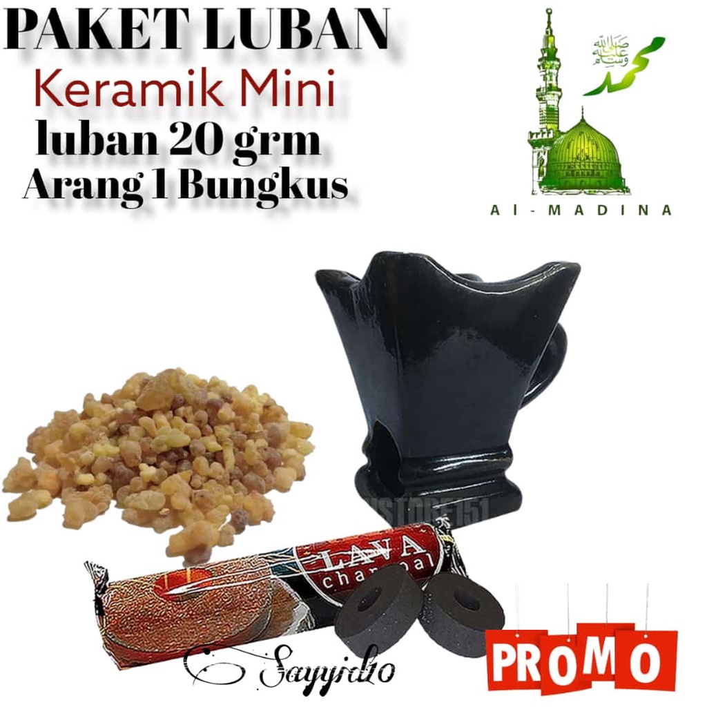 Luban Arabic Incense Package 20gr ++magic Charcoal And mustaqi Arabic