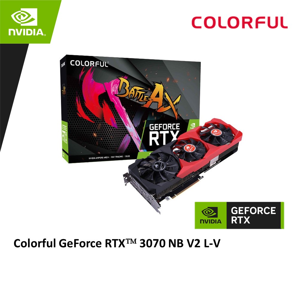 Colorful GeForce RTX 3070 NB-V - PCパーツ