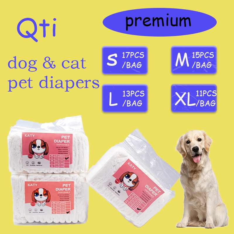 Pet Diaper Female Male Dog and cat Diaper Comfort Disposable Diapers ...