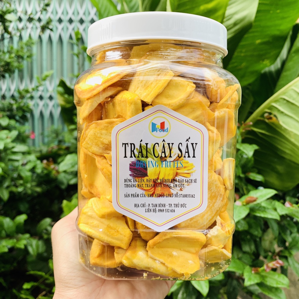 [Box Of 400g] Raw Dried Jackfruit Type A - Jackfruit Thai - Dalat ...