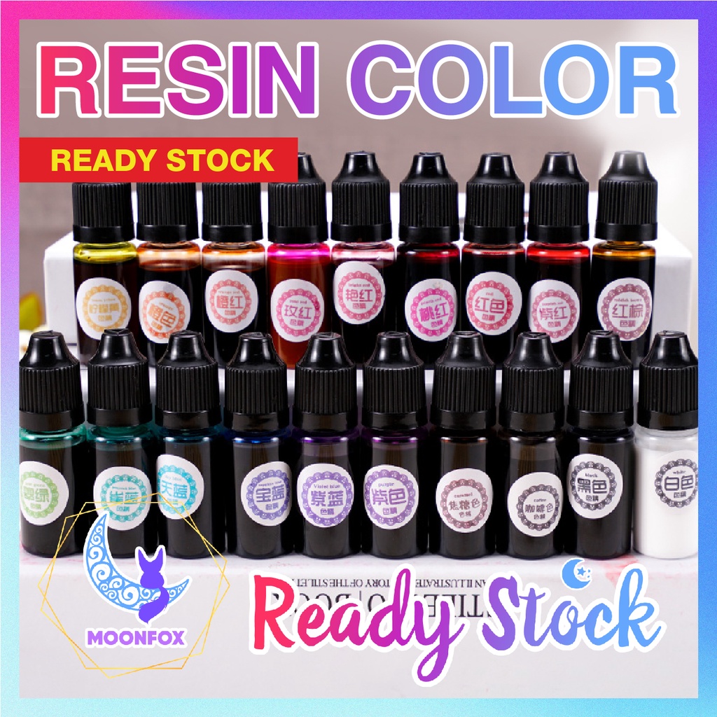 [ SET ] 30 bottle Epoxy Resin Color Liquid Epoxy Resin Dye Colorant for ...
